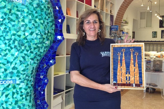 Barcelona Full-Day Gaudi Experience Mosaic Workshop