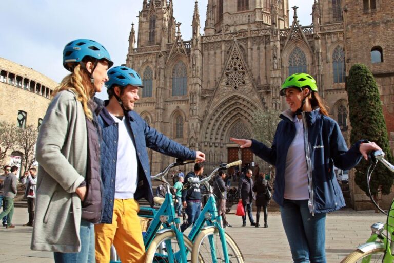 Barcelona Main Sights 2.5-Hour Tour by E-Bike