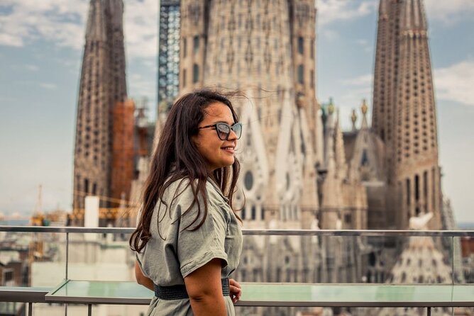 1 barcelona private rooftop photoshoot with sagrada familia Barcelona: Private Rooftop Photoshoot With Sagrada Familia