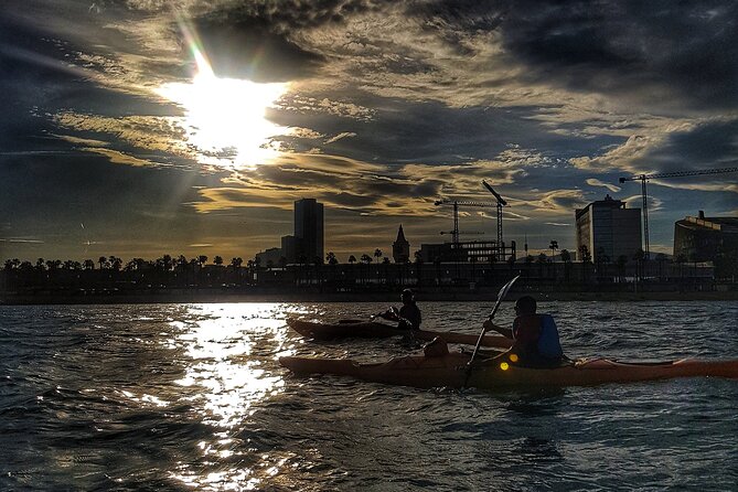 Barcelona Skyline Kayaking Coupled With Delicious Tapas