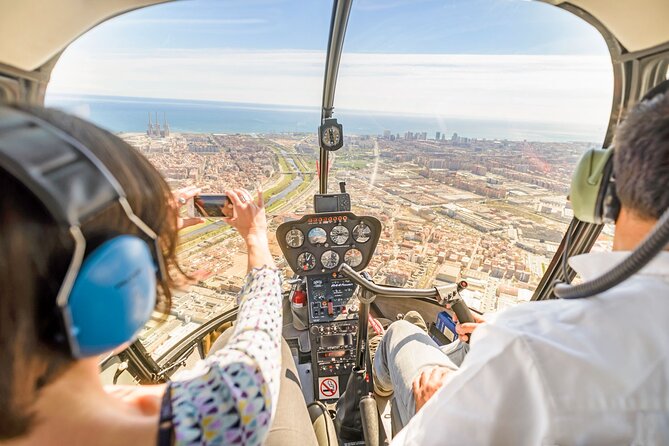 Barcelonas Panoramic Helicopter Flight