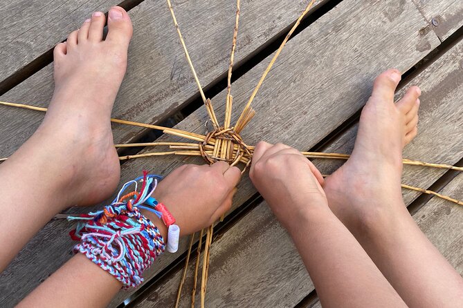 Basket Weaving From Palm Brooms in La Gomera