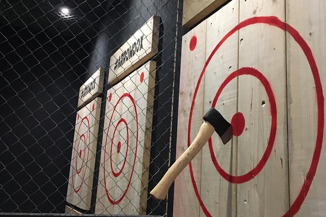 1 bedfordshire axe throwing small group session with instructor northampton Bedfordshire Axe-Throwing Small-Group Session With Instructor - Northampton