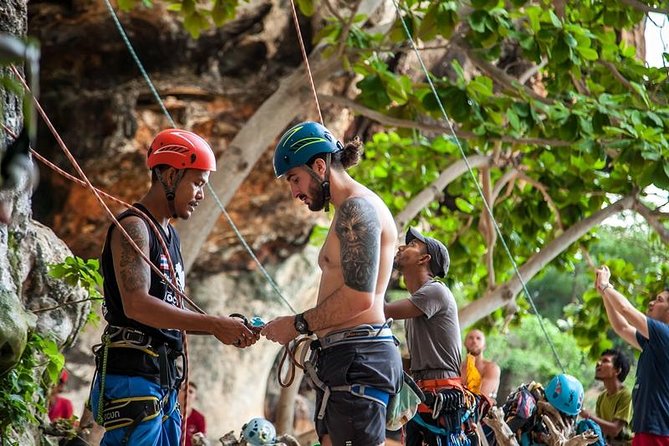 Beginners Half-Day Rock Climbing Tours at Railay Beach Krabi