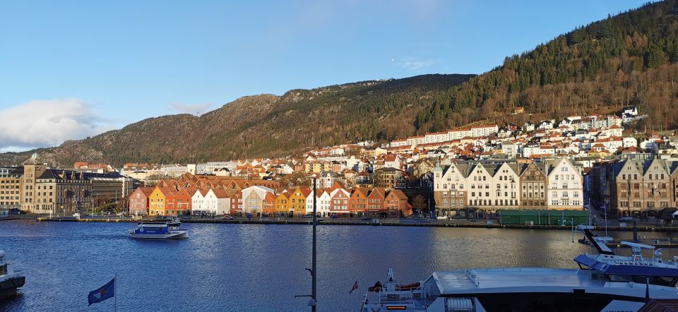 1 bergen city sightseeing fjord cruise mt floyen funicular Bergen: City Sightseeing, Fjord Cruise & Mt Fløyen Funicular