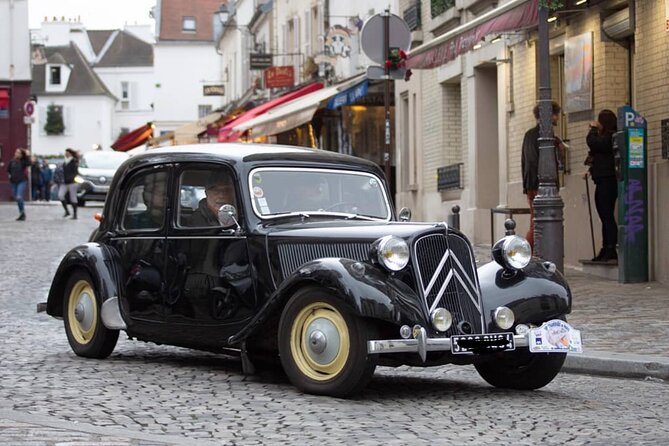 Best Guided Sightseeing Tour in Paris by French Vintage Car