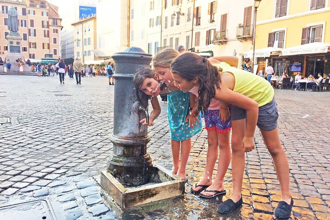 Best of Rome Spanish Steps Trevi Fountain Pantheon Tour for Kids