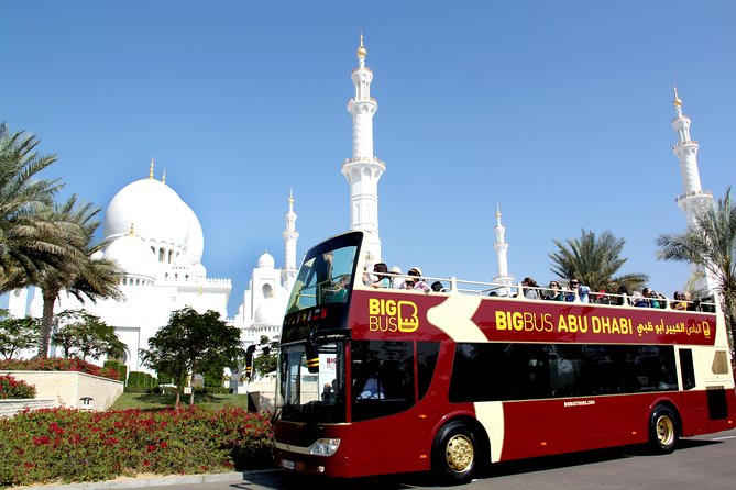 Big Bus Abu Dhabi Hop-On Hop-Off With Sheikh Zayed Mosque Tour