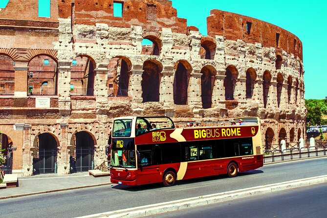 1 big bus rome hop on hop off open top tour Big Bus Rome Hop-on Hop-off Open Top Tour