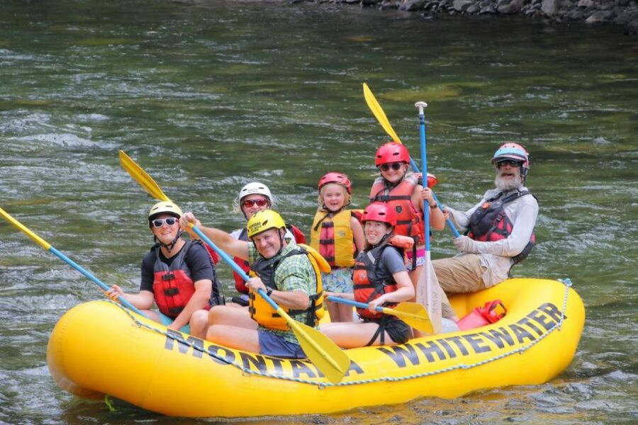 Big Sky: Half Day Rafting Trip on the Gallatin River (I-III)