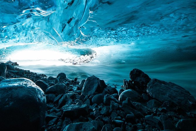 Blue Ice Cave Adventure