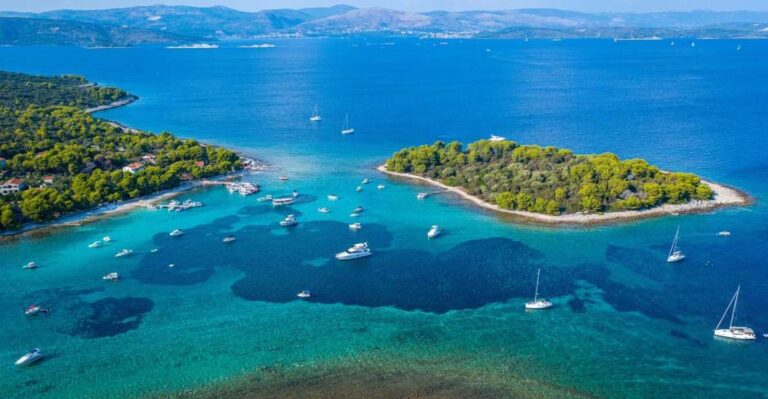 Blue Lagoon Three Islands Half Day Tour From Trogir&Split