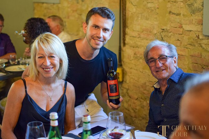 Bocelli Essence of Wine and Volterra Tour From Rome