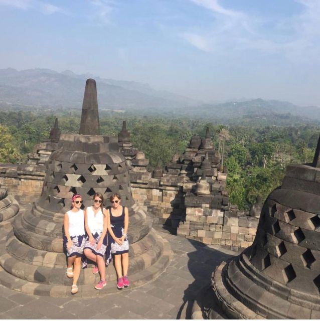 1 borobudor sunrise from setumbu hill and prambanan temple Borobudor Sunrise : From Setumbu Hill and Prambanan Temple