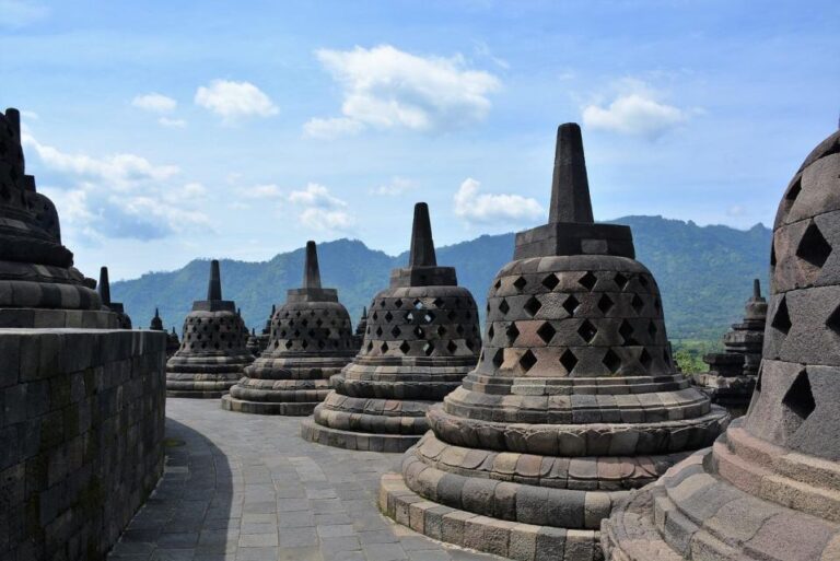 Borobudur Climb to the Top and Prambanan From Yogyakarta