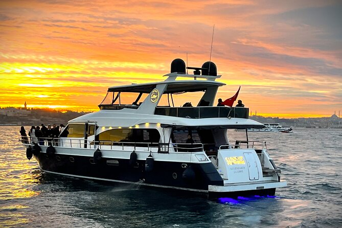 Bosphorus Sunset Cruise on Luxury Yacht