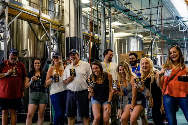 Boston: Guided Craft Brewery Tour With a Snack