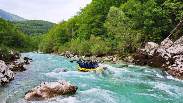 Bovec: Adventure Rafting on Emerald River FREE Photos