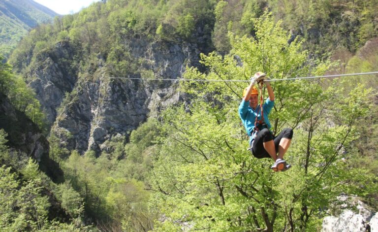 Bovec: Canyon Učja — The Longest Zipline Park in Europe