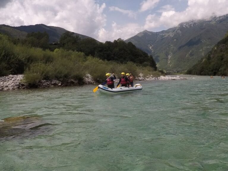 Bovec: Soča River Private Rafting Experience for Couples