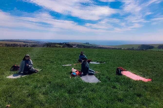 Brighton: Small-Group Scenic Hike & Countryside Yoga Class