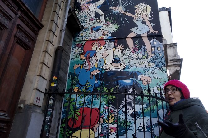 Brussels: the Comic Book Walls Walking Tour