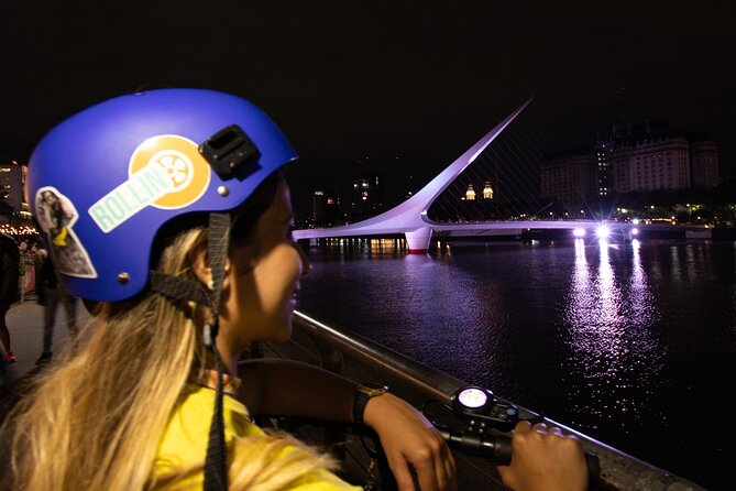 Buenos Aires Night Tour on Electric Scooter