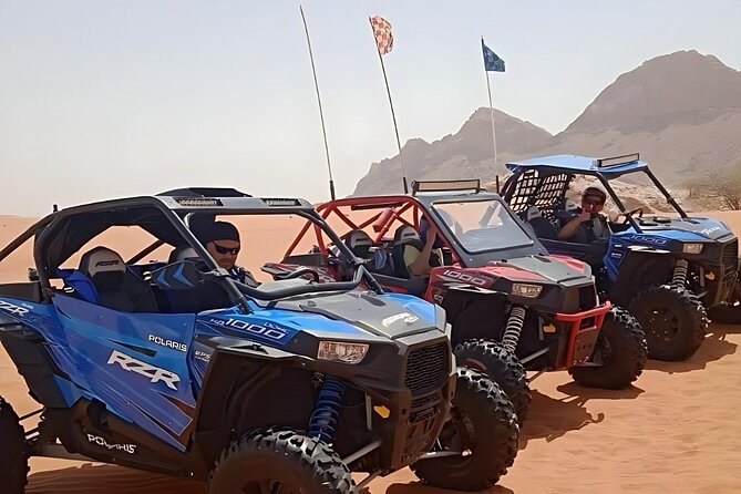 Buggy Ride in Red Dunes With Pick-up and Drop-up