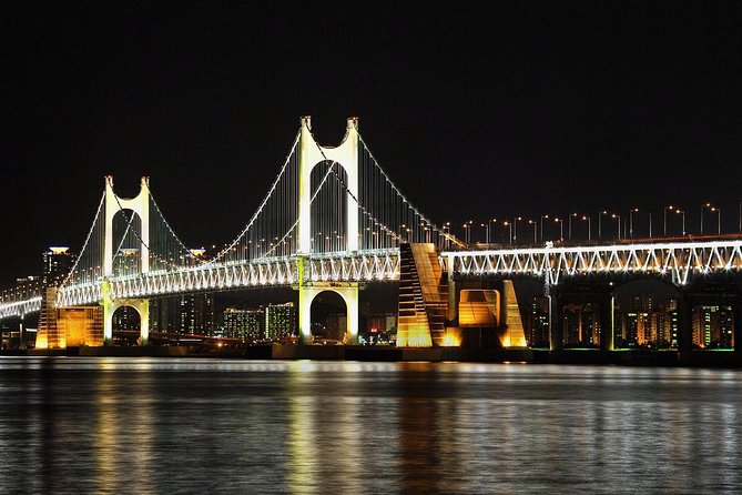 Busan Night Tour Including a Cruise W/ Fireworks