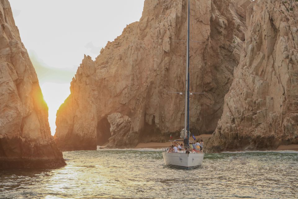 1 cabo luxury sunset sailing adventure with open bar Cabo Luxury Sunset Sailing Adventure With Open Bar