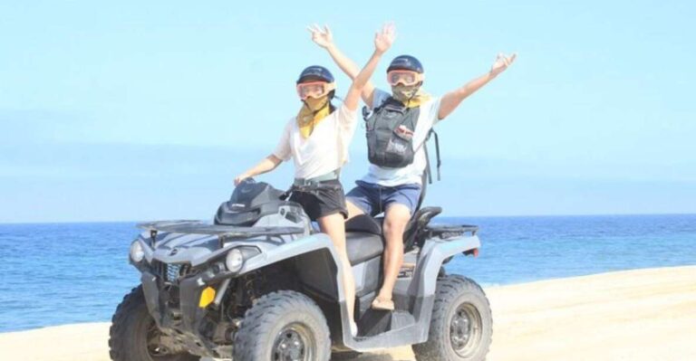 Cabo San Lucas: Beginners Migrino Beach & Desert ATV Tour