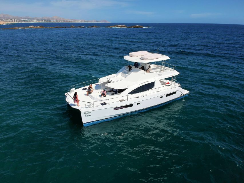 1 cabo san lucas luxury catamaran and snorkelling with lunch Cabo San Lucas: Luxury Catamaran and Snorkelling With Lunch