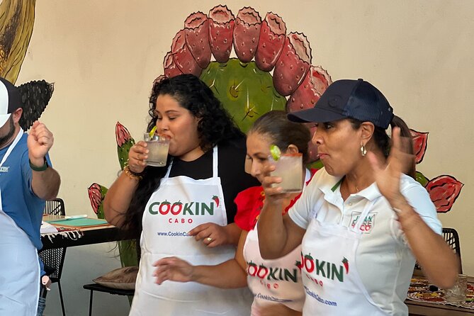Cabo San Lucas Tacos Cooking Class, Mixology and Dancing Lessons
