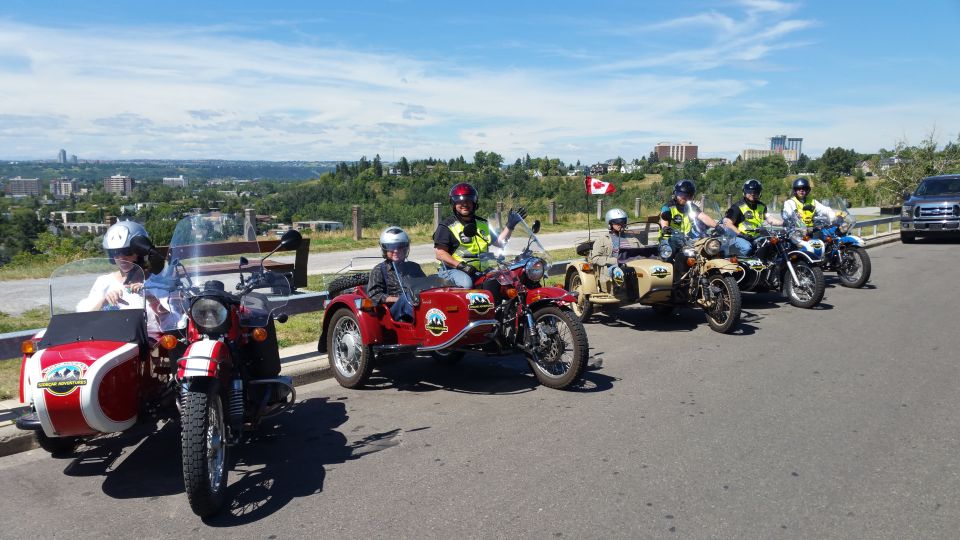 1 calgary city tour by vintage style sidecar motorcycle Calgary: City Tour by Vintage-Style Sidecar Motorcycle