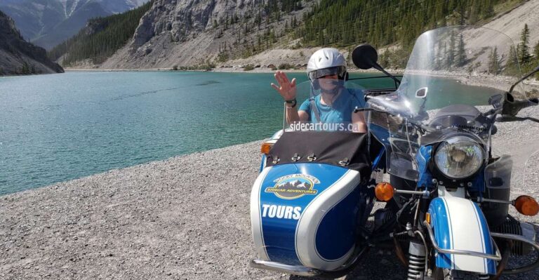 Calgary: Scenic Cochrane and Canmore Sidecar Motorcycle Tour