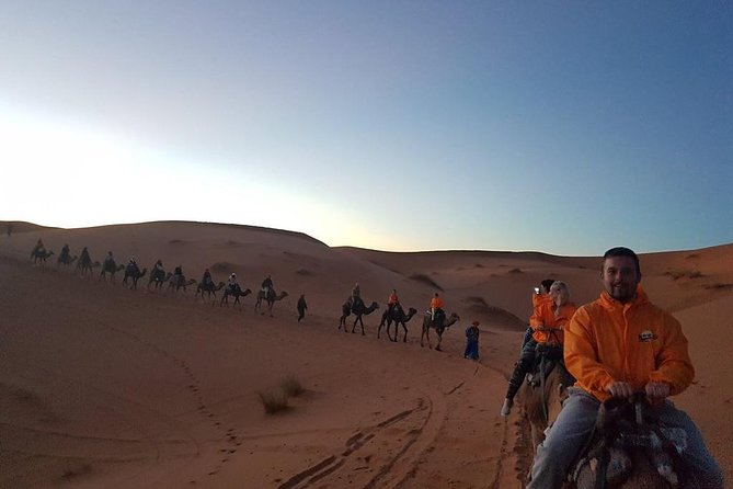 Camel Ride With Luxury Desert Camp And Night In Merzouga Dunes
