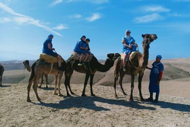 Camel Riding in Marrakech Desert, Mountain and Dinner Show