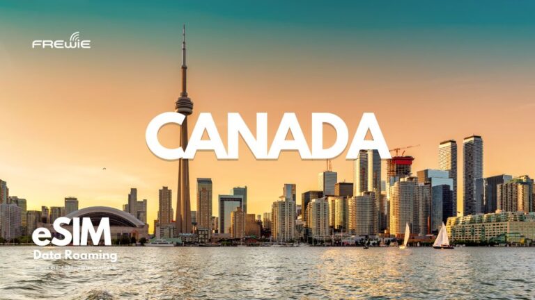 Canada Data Esim : 0.5gb/Daily to 20GB – 30Days