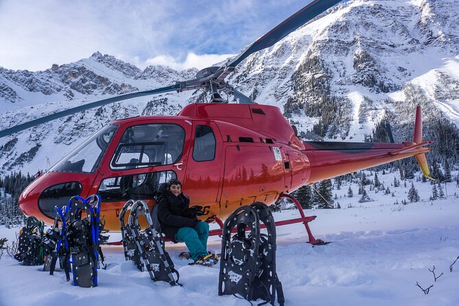 Canadian Rockies Helicopter & Snowshoe Adventure