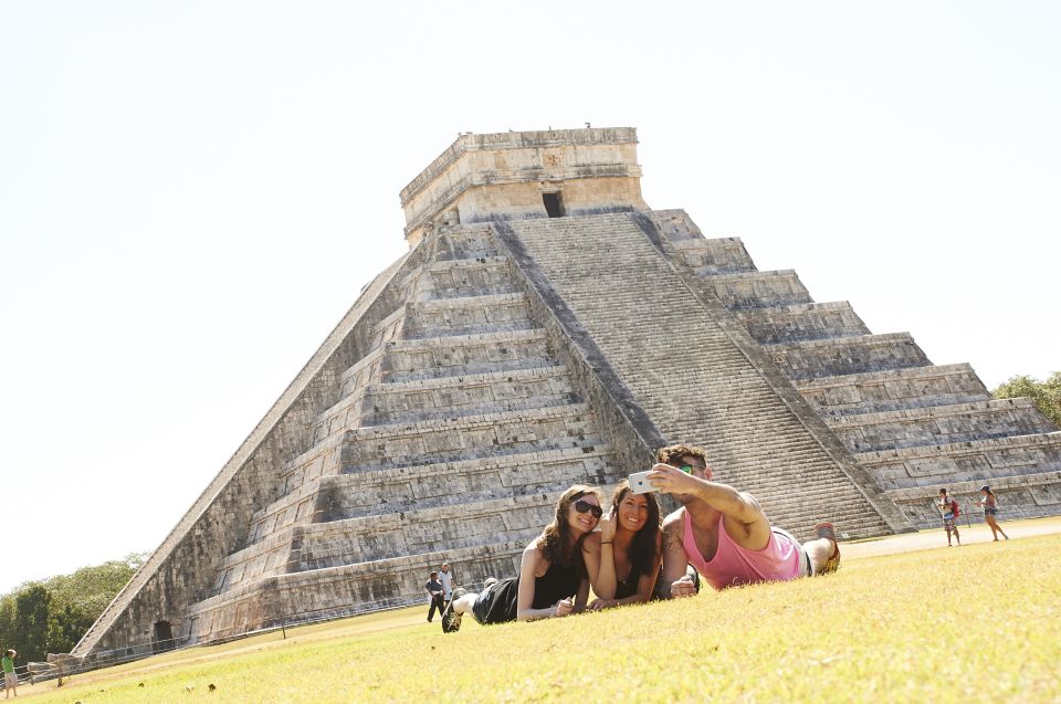 1 cancun chichen itza ik kil cenote and valladolid day trip Cancun: Chichen Itza, Ik Kil Cenote, and Valladolid Day Trip