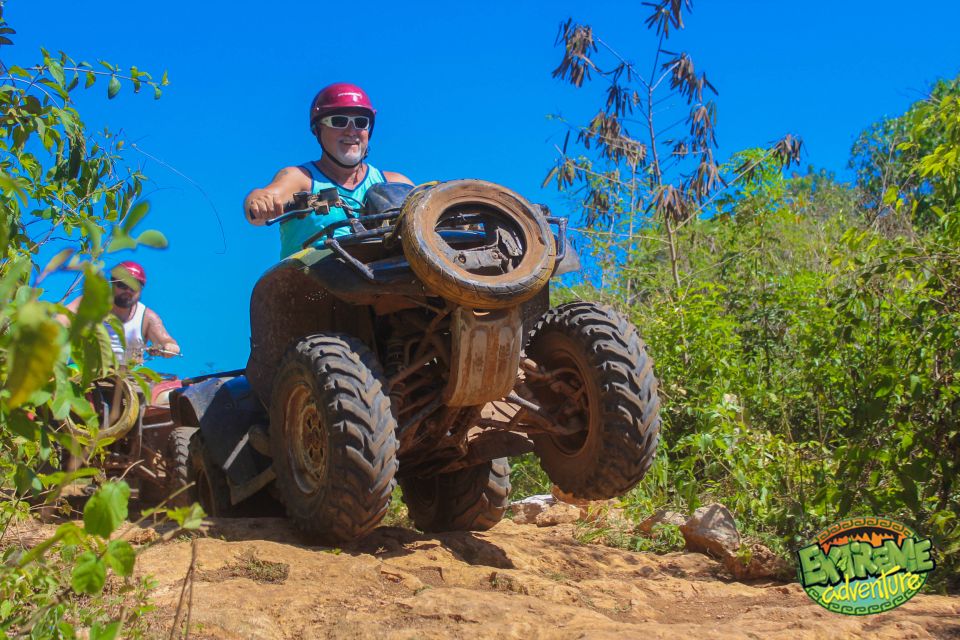 1 cancun jungle atv tour ziplining and cenote swim Cancun: Jungle ATV Tour, Ziplining, and Cenote Swim