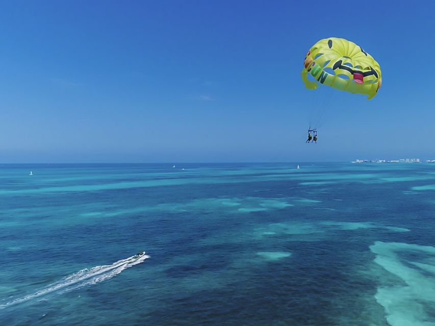 1 cancun parasail open schedule no transportation Cancun Parasail Open Schedule (No Transportation)