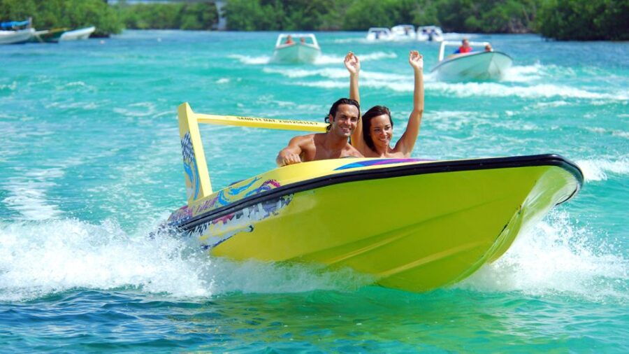 Cancun: Speedboat Mangrove Jungle & Snorkel Tour