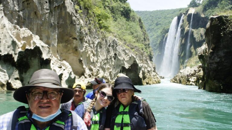 Canoe Ride to Tamul Waterfall