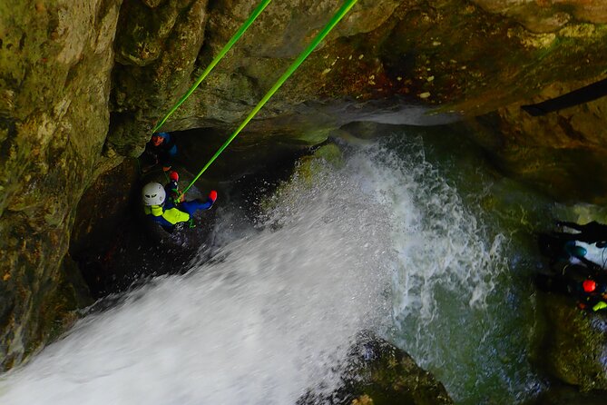 Canyoning in Versoud Grenoble