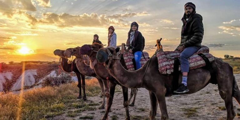 Cappadocia: Camel Riding (Sunrise Or Sunset Transfer)