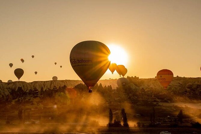 Cappadocia Hot Air Balloon Flight Over Fairy Chimneys And Goreme