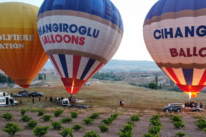1 cappadocia hot air balloon ride over cat valleys with drinks Cappadocia Hot Air Balloon Ride Over Cat Valleys With Drinks