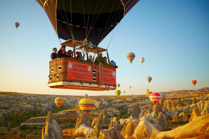 Cappadocia Hot Air Balloon Ride With Champagne and Breakfast