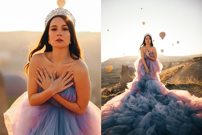 Cappadocia Photoshooting With Flying Dress